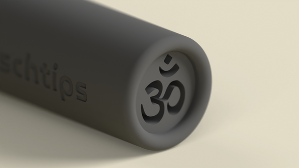Reusable joint filter with om sign designed into the face
