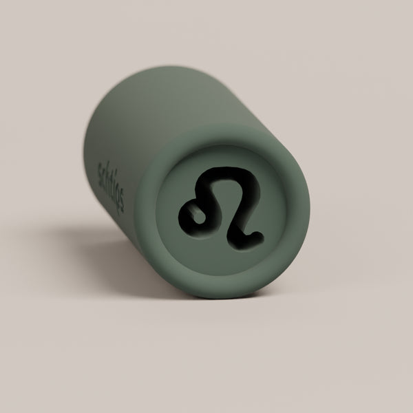 Reusable filter tip featuring the Leo design, crafted for smooth airflow and a comfortable rolling experience