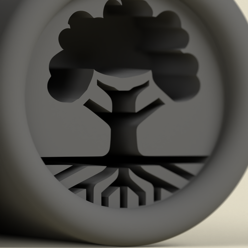 12mm joint filter with tree design in the face of the tip