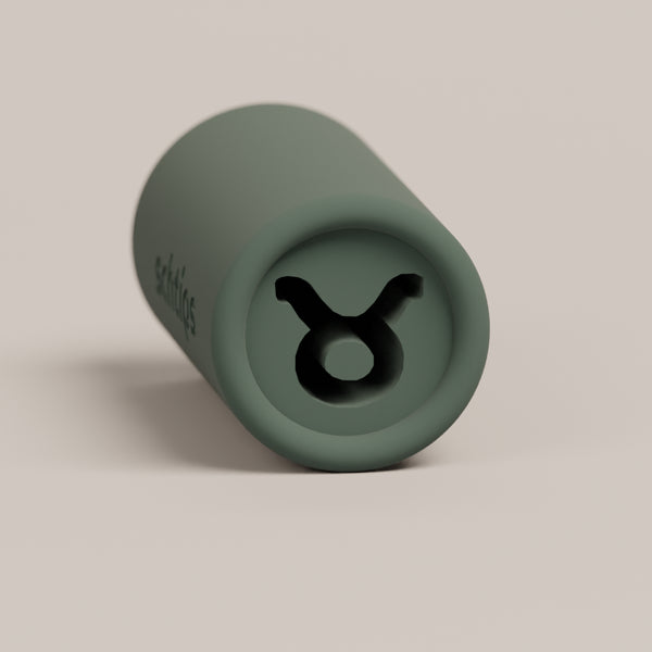 Reusable filter tip featuring the Taurus design, crafted for smooth airflow and a comfortable rolling experience
